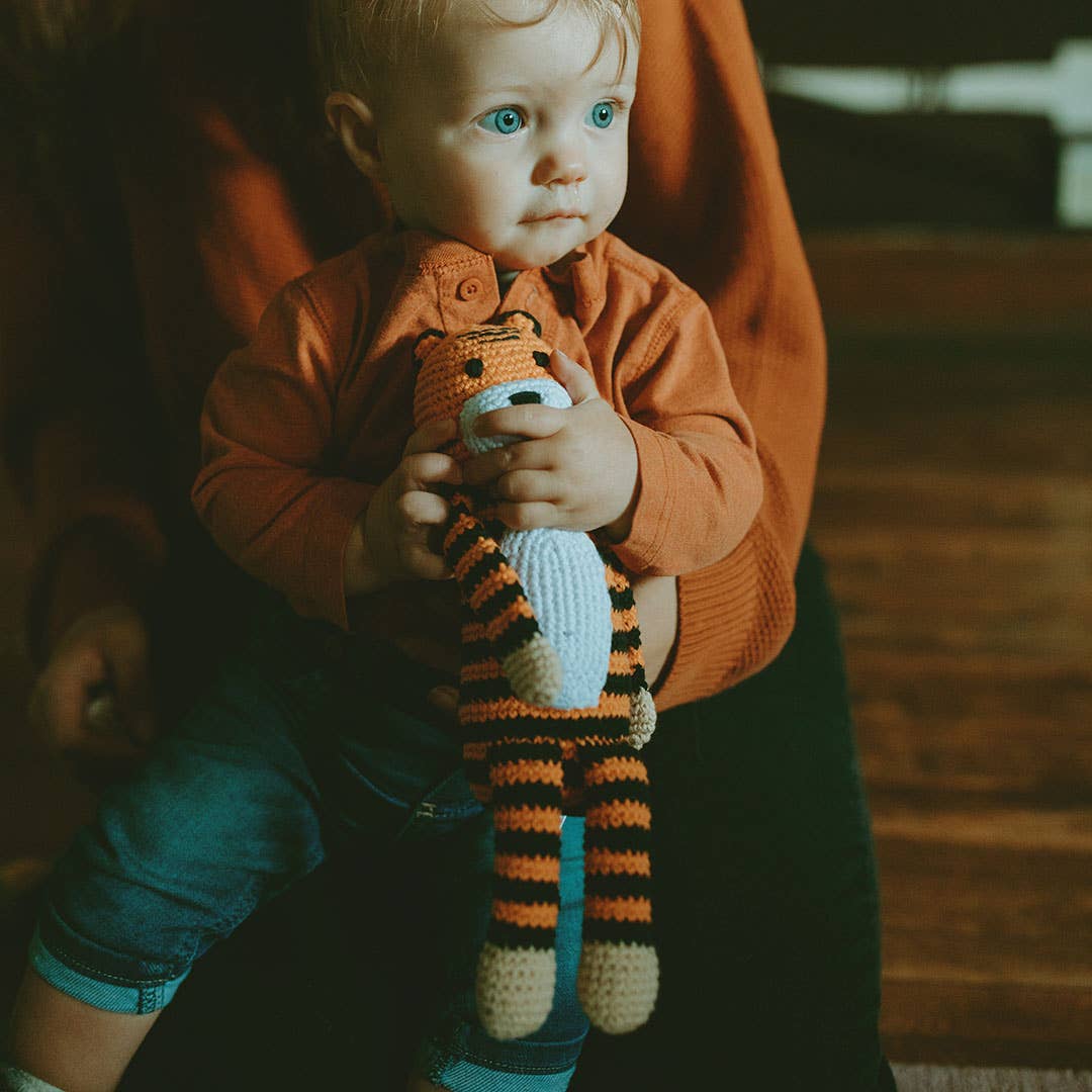 Crocheted Tiger Plush