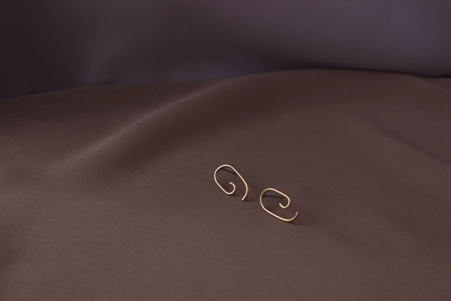 Small Palette Posts, Delicate Abstract Handmade Earrings 