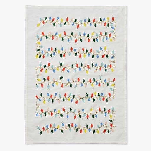 Holiday Lights Tea Towel