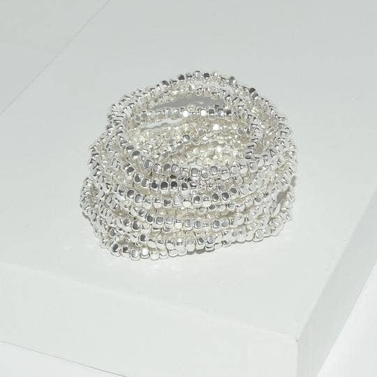 Stylish 15-Piece Beaded Bracelet Set – Versatile Accessories