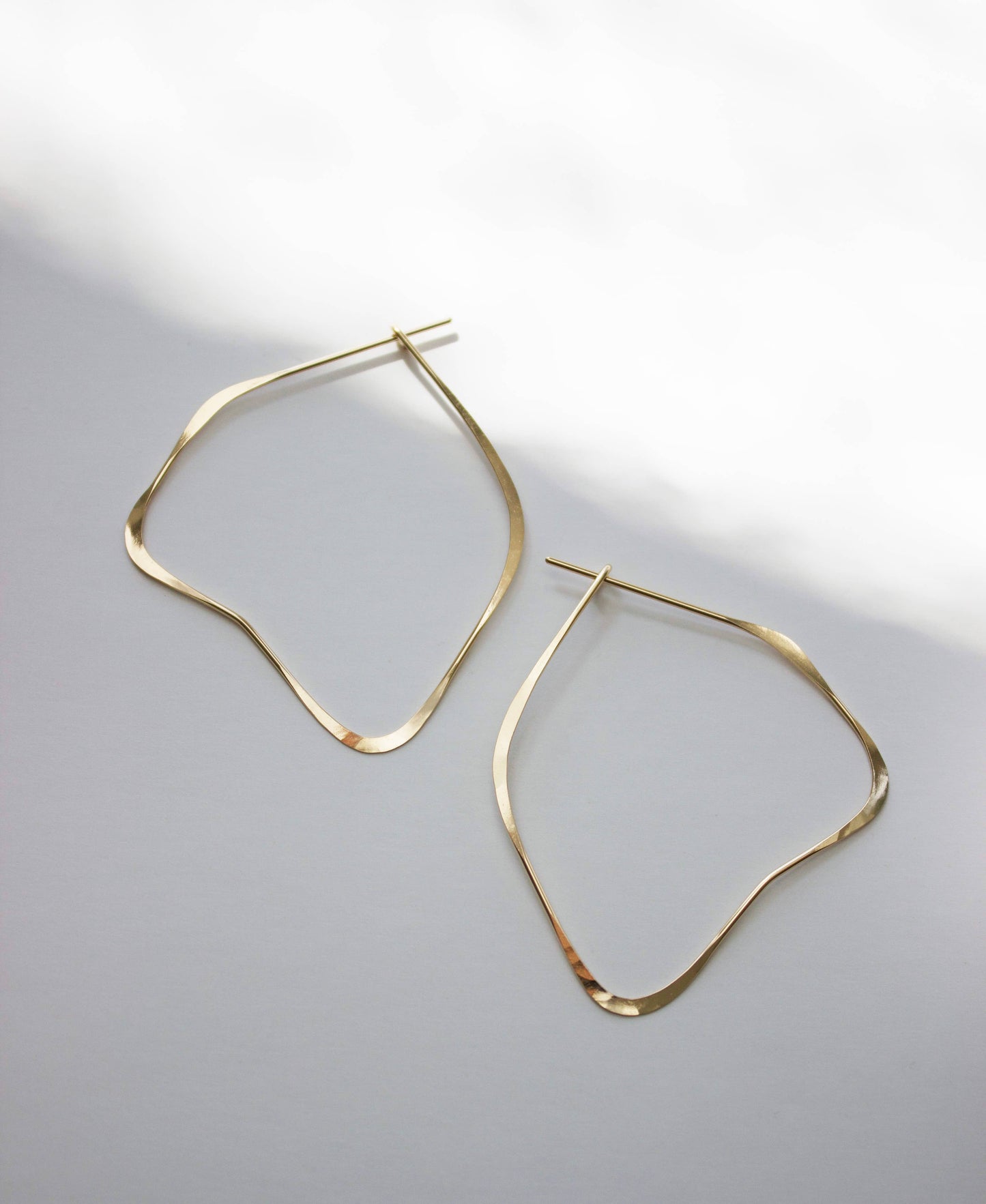 Organic Earrings, Lightweight Statement Earrings, Unique 
