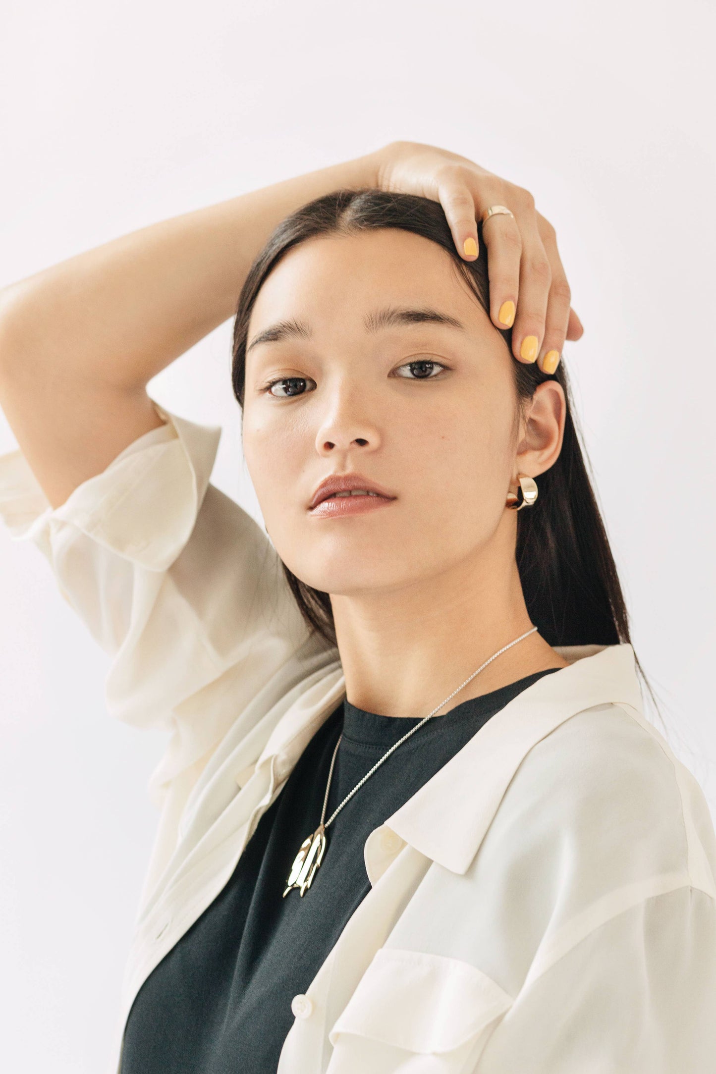 Euphorbia Hoops, Plant Jewelry, Unique, High Shine Finish 