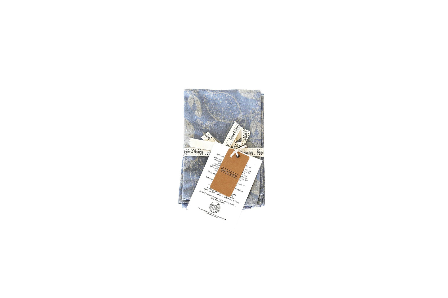 Napkins set of 4 Marmalade print Light Blue