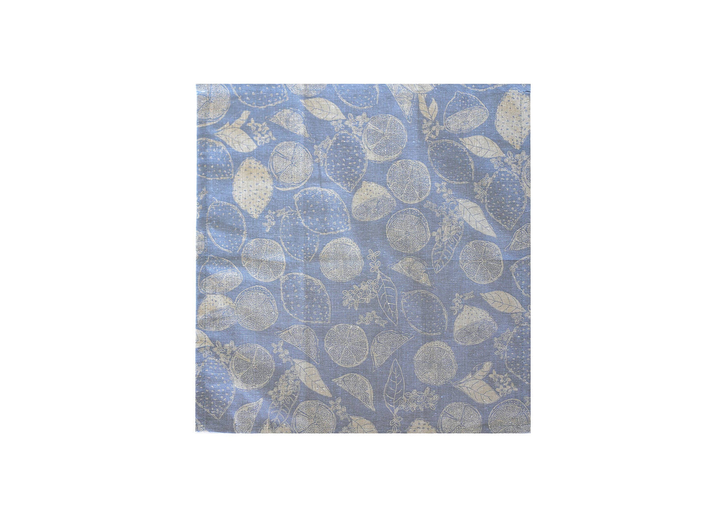 Napkins set of 4 Marmalade print Light Blue
