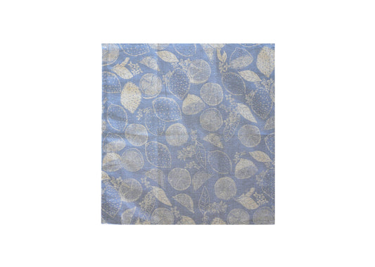 Napkins set of 4 Marmalade print Light Blue
