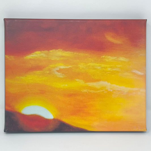 "Suncrest 1" Canvas Print