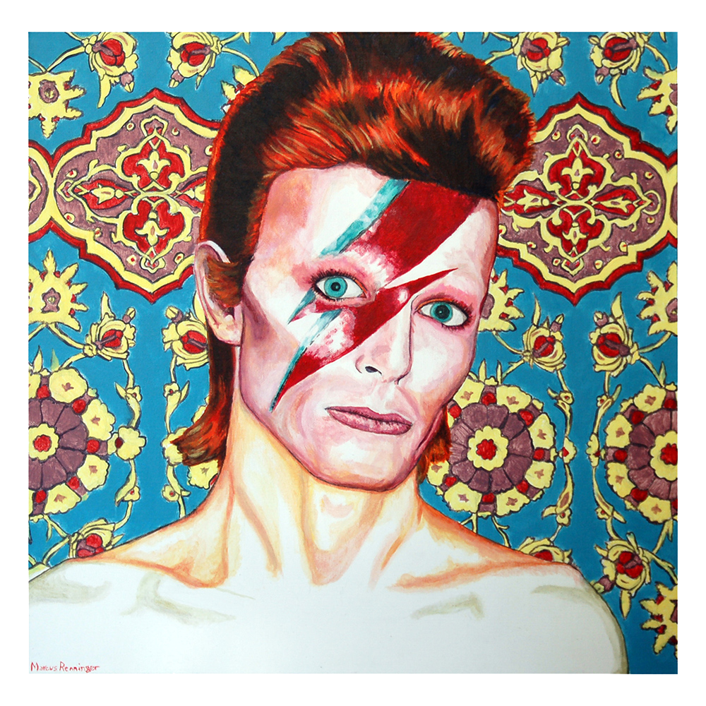 "Bowie" Print