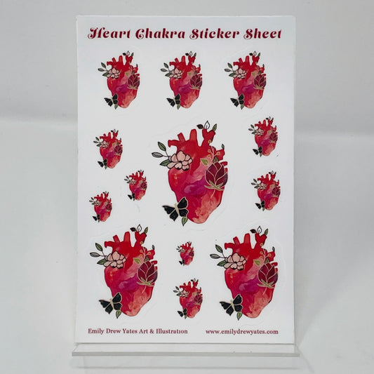 Heart Sticker Sheet