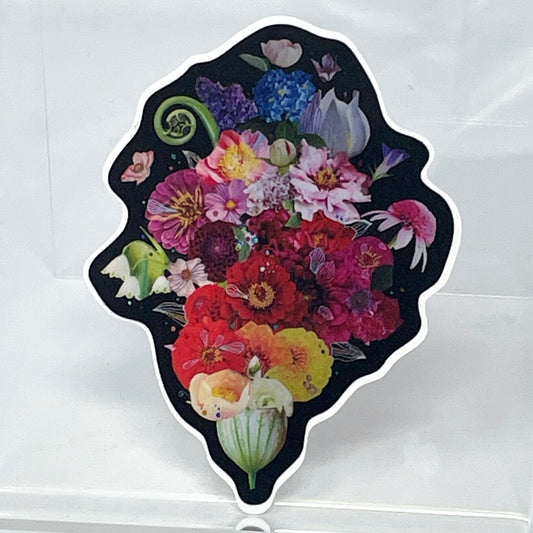 Rainbow Flora Sticker