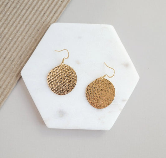 Gold Lucia Earrings