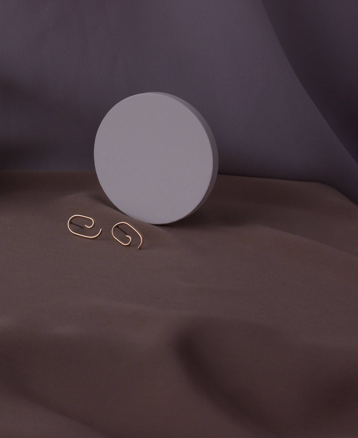 Small Palette Posts, Delicate Abstract Handmade Earrings 