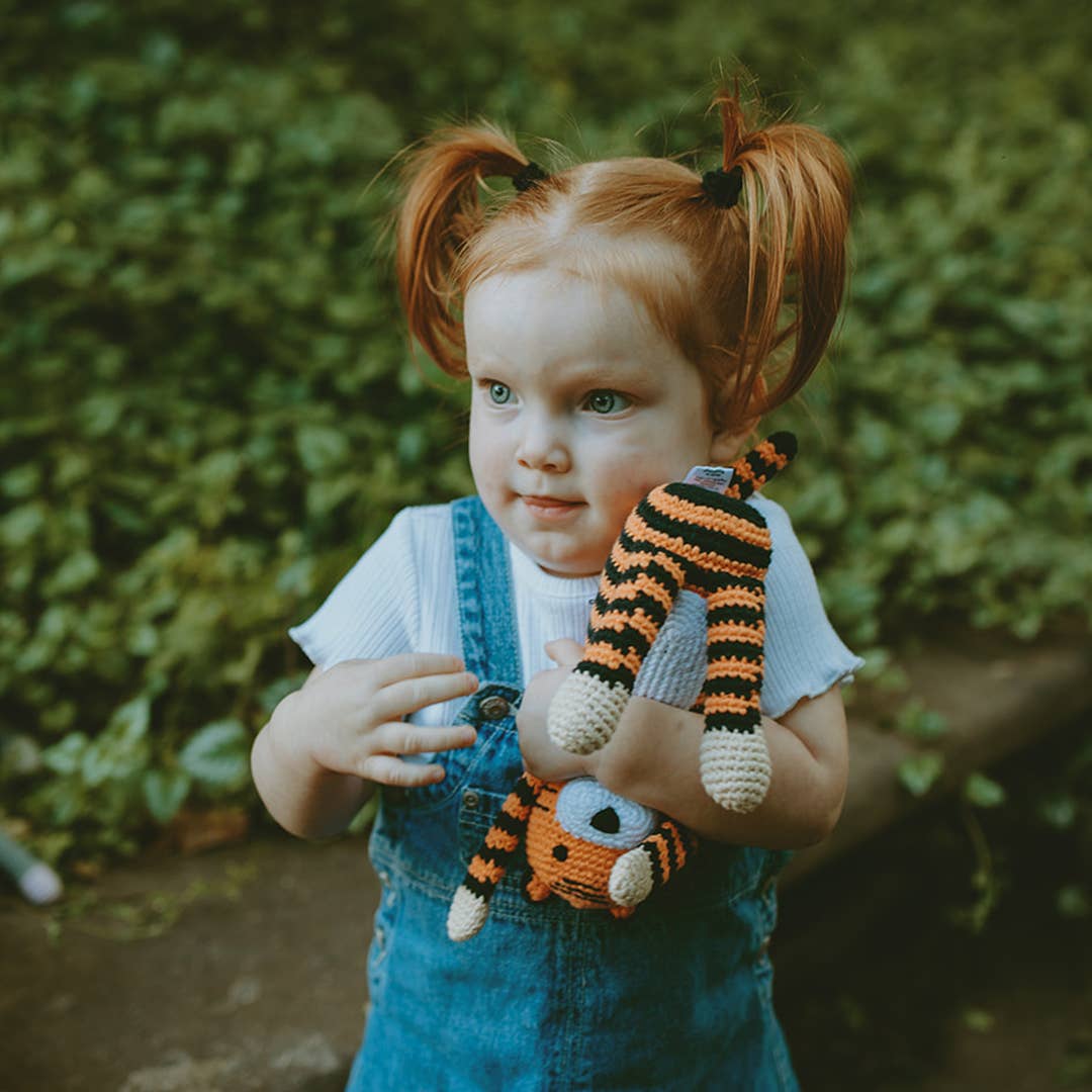 Crocheted Tiger Plush