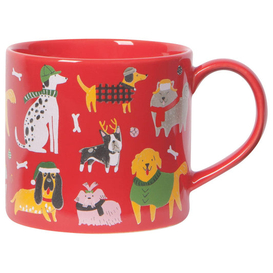 Yule Dogs Christmas Mug in a Box