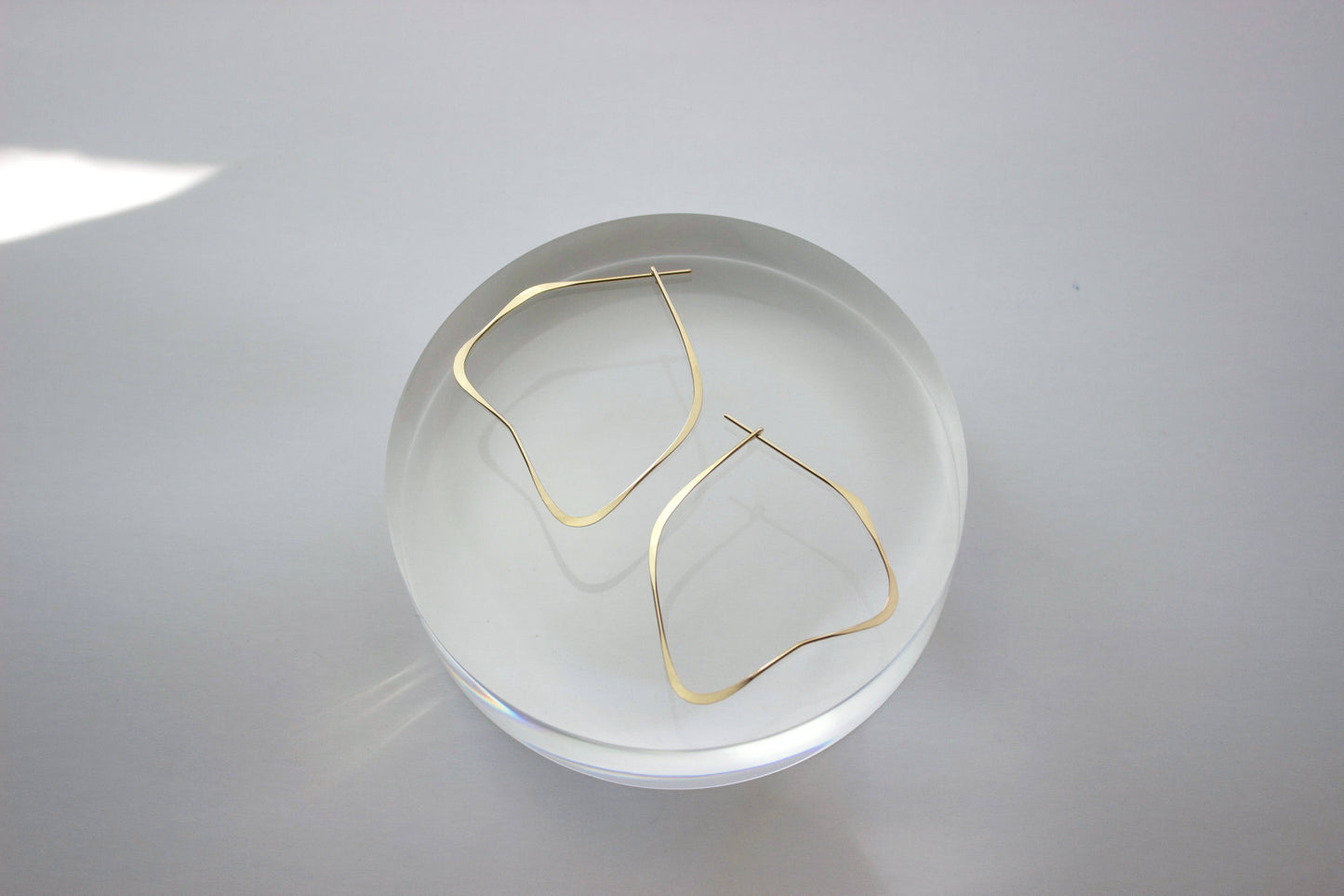 Organic Earrings, Lightweight Statement Earrings, Unique 