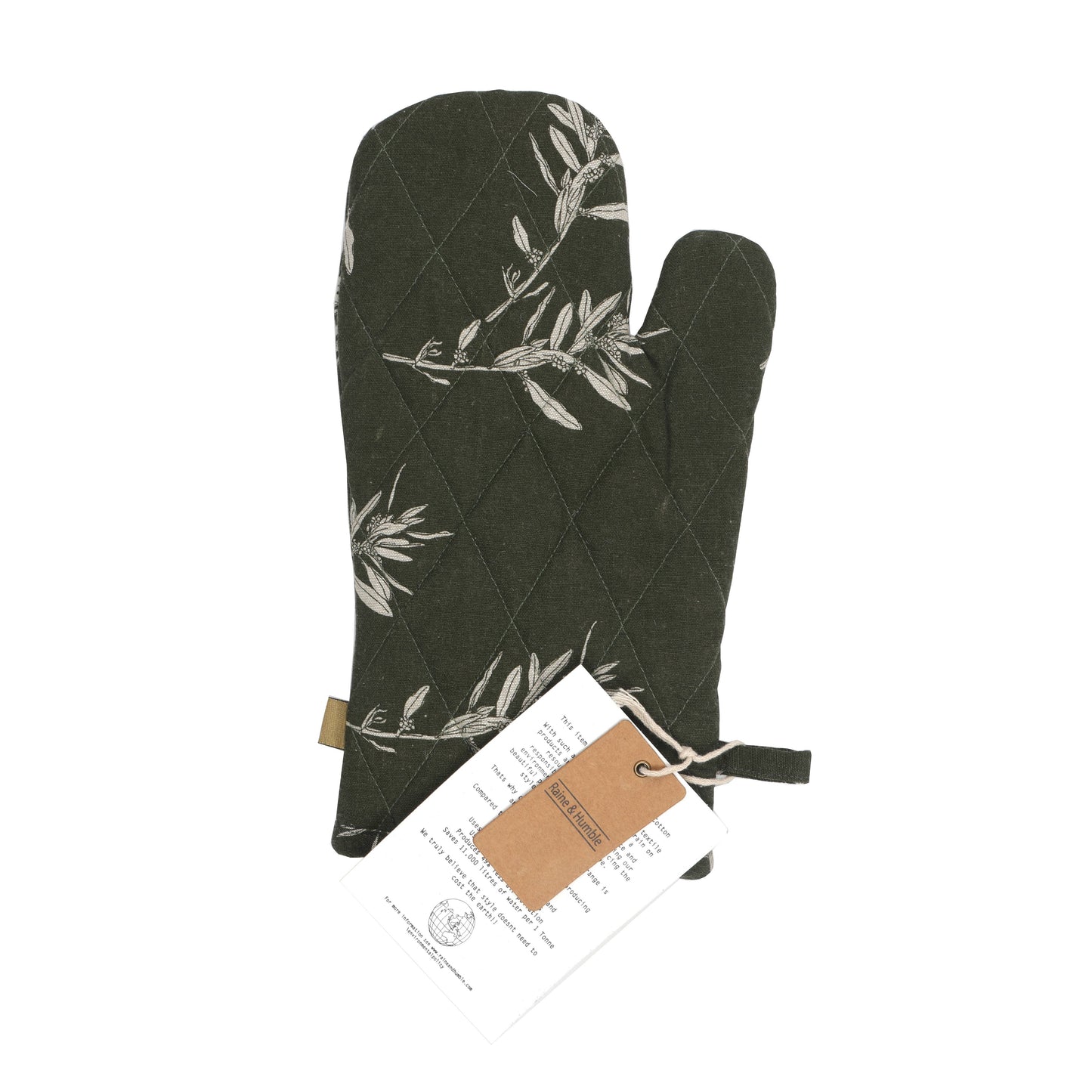 Oven Gloves Olives Green