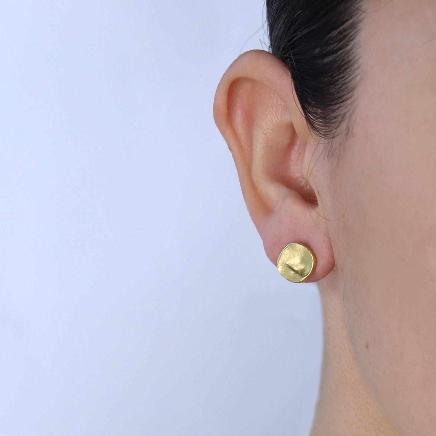 Minimalist Small Flat Stud Earrings for Everyday Elegance