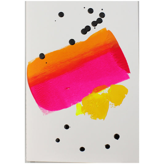 Abstract Painted Journal