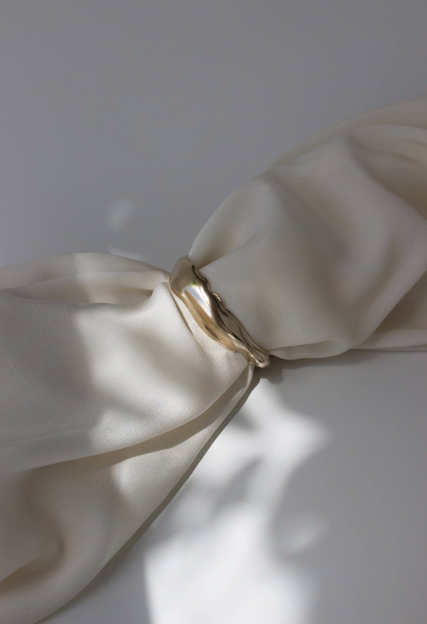 Liquid Statement Cuff Bracelet, Free Flow #2, Handmade 