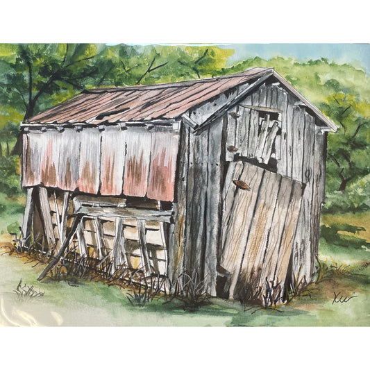 "Shack" Watercolor Print