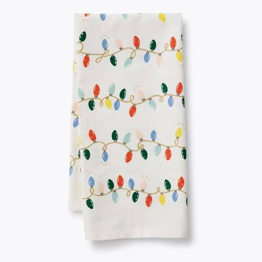 Holiday Lights Tea Towel