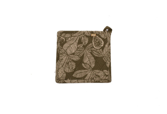 Fig Tree Pot Holder in Burnt Olive