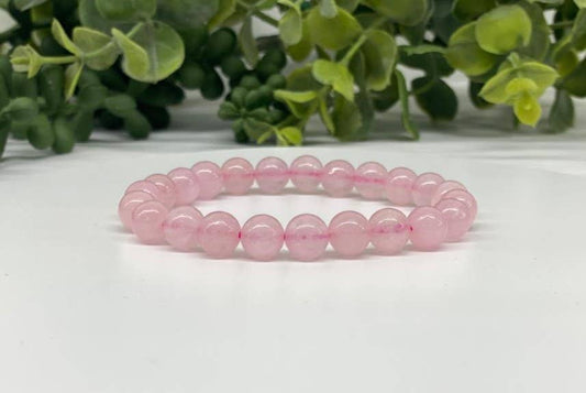 Rose Quartz Stretchable Bracelet